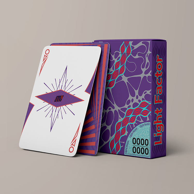 custom playing cards dropshipping black playing card with playing card case