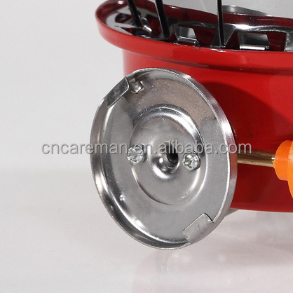 Windproof Camping Gas Stove, Wind Shield Mini Compact Hiking Gas Burner Cooker Lotus Shape 220gr Nozzle Gas Cartridge Type OEM