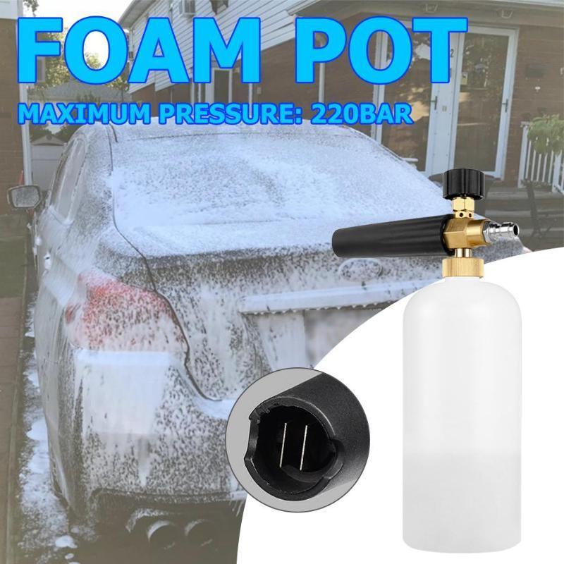 professional 1L adjustable Pressure Washer Power Washer Foam Cannon bottle Snow Foam Lance Foam Gun for High Pressure Washer