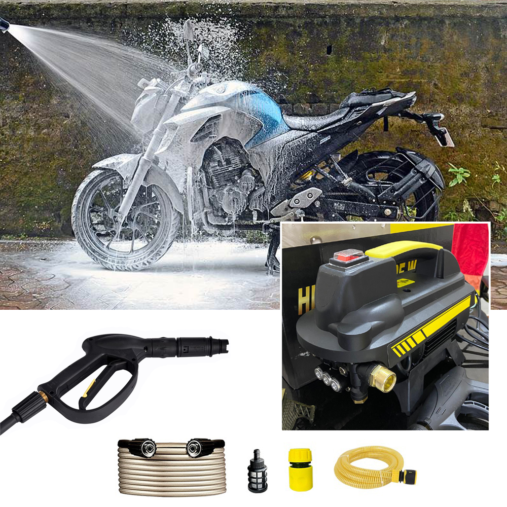 12 plunger electric bicycle car washer car wash machine for sale in china