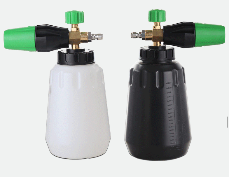 foam cannon nozzle car washing High pressure foam lance with different color bottles and nozzles