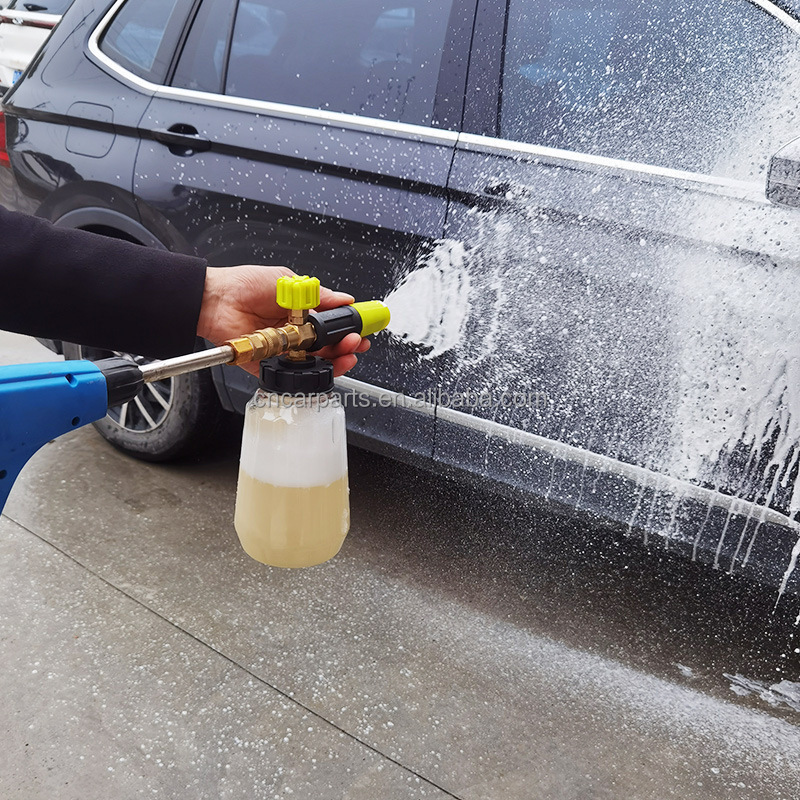 Car Cleaning car wash kit .diy 1l high pressure car wash spray foam can gun