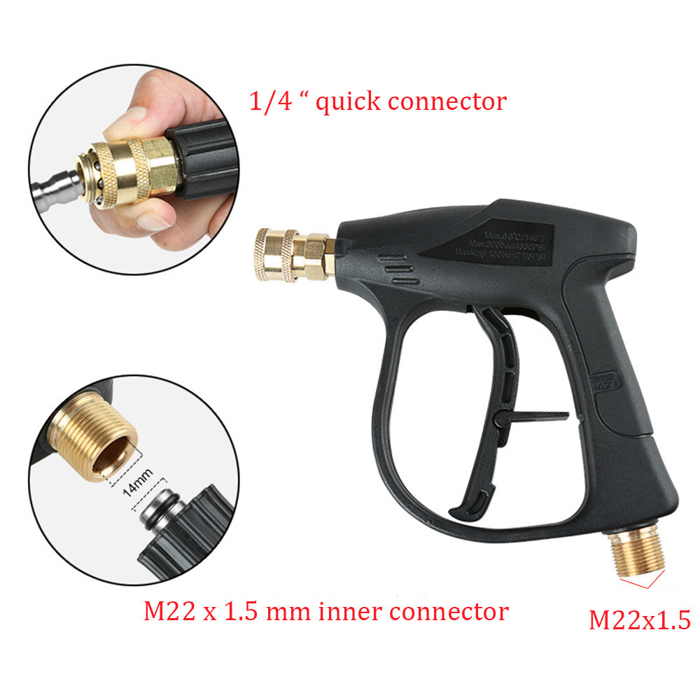 professional 1L adjustable Pressure Washer Power Washer Foam Cannon bottle Snow Foam Lance Foam Gun for High Pressure Washer