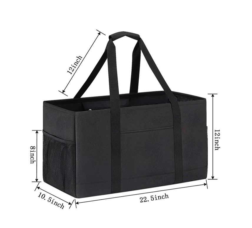 Stand up Large Utility Tote for Groceries Bag Foldable Reusable Shopping Bags Large Utility Tote Bag