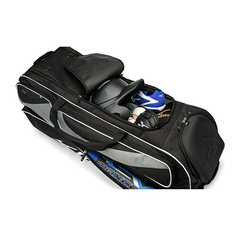 Professional Outdoor Gear Training Field Hockey Wheel Bag with Stick Holder