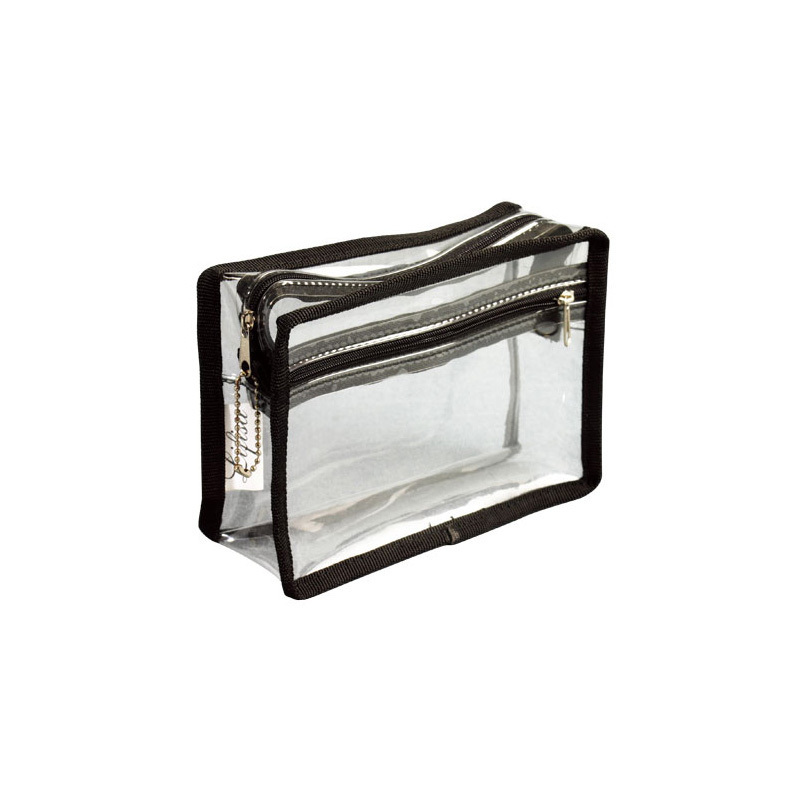 free sample transparent PVC clear vinyl makeup bag