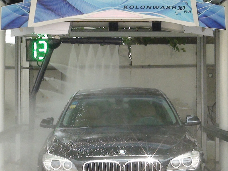 360 plus computer intelligent full-automatic car washing machine and equipment manufacturer's trackless high-voltage contactless