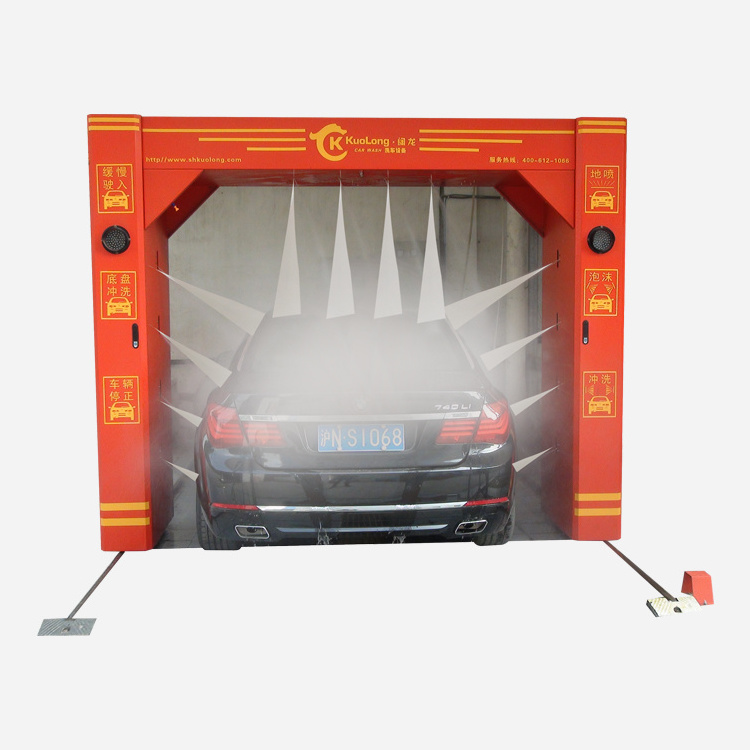 car wash shampoo water spray touchless machine