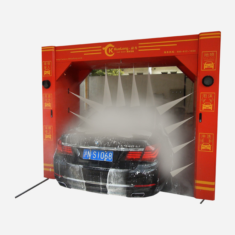 car wash shampoo water spray touchless machine