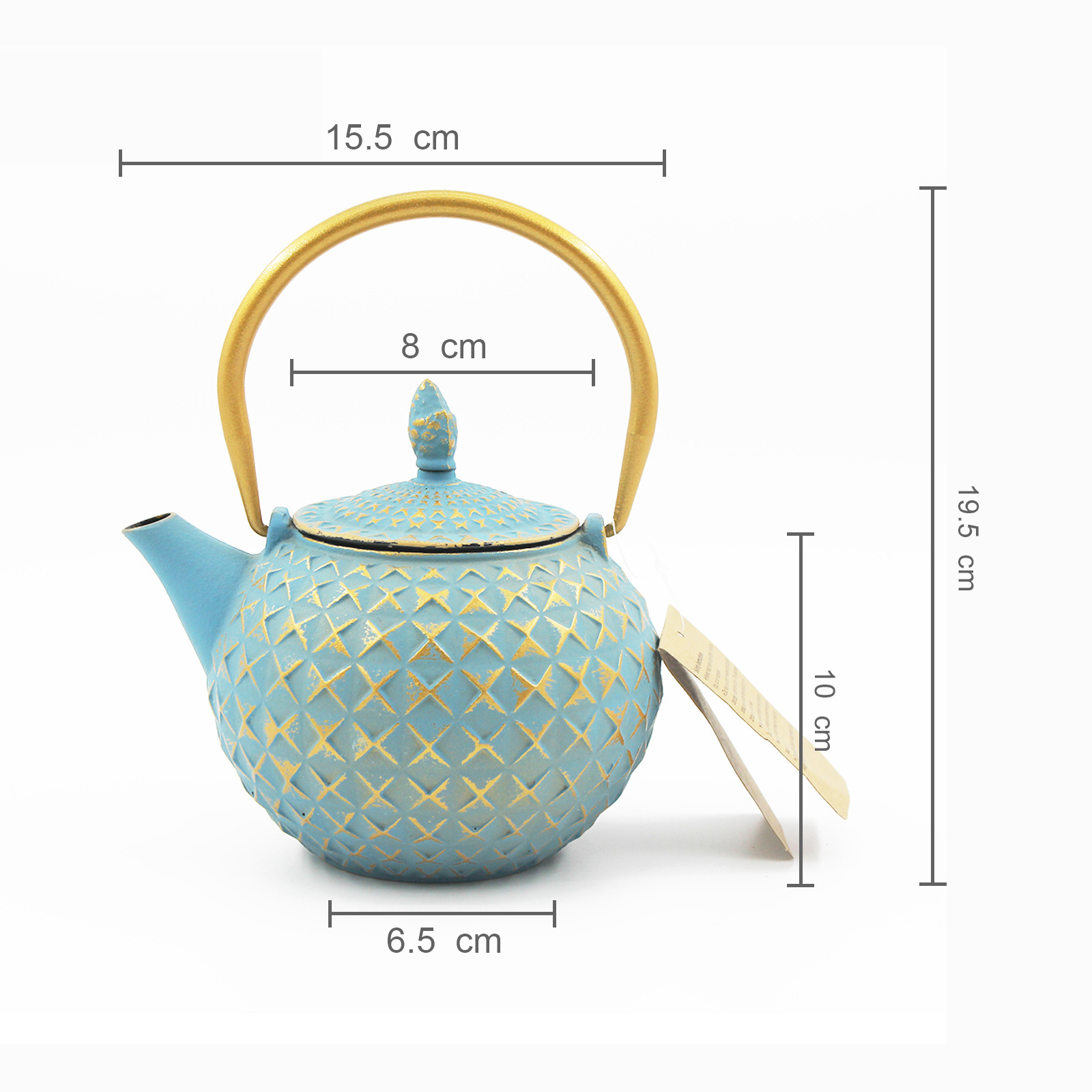 Hot selling Chinese Customized Cast Iron Teapot Tea Kettle pot with Stainless Steel Infuser