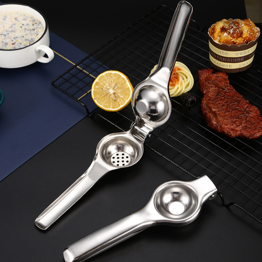 Stainless steel Manual Juicer Hand Press Metal Industrial Lime Lemon Squeezer Citrus Juicer