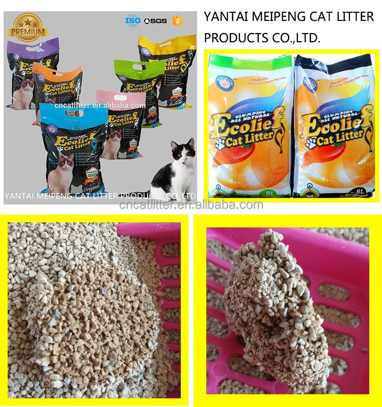 Professional Factory Custom Low Moq 99.9% Dust-Free Premium Clumping Bentonite Cat Litter For Cat Toilet