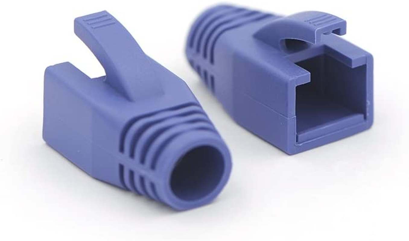 RJ45 Blue Strain Relief Boot for 22AWG~23AWG Wire Plug