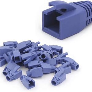 RJ45 Blue Strain Relief Boot for 22AWG~23AWG Wire Plug