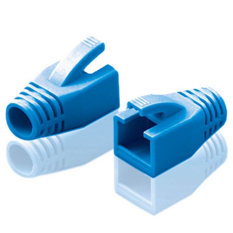 RJ45 Blue Strain Relief Boot for 22AWG~23AWG Wire Plug