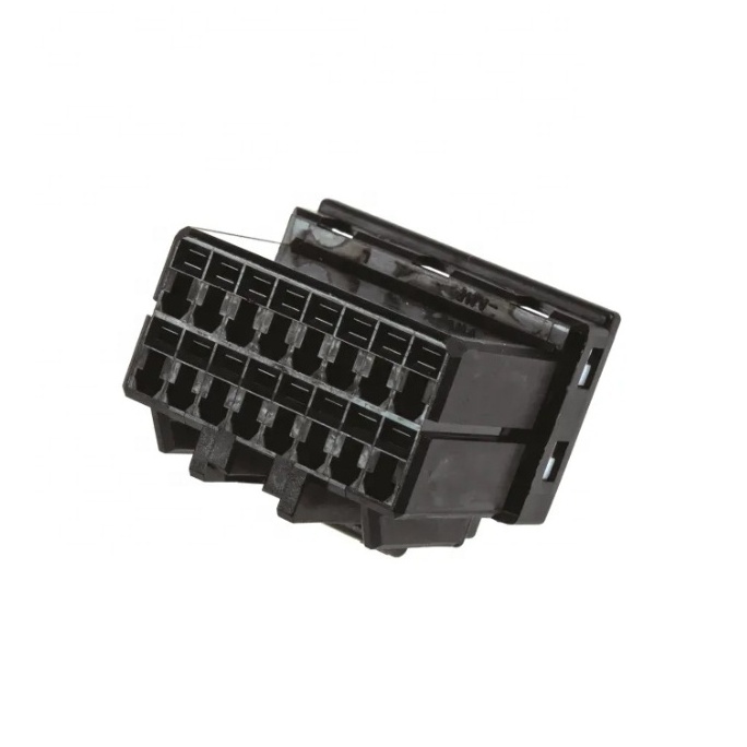 16 Pin Black Male ECU OBD1 Car Connector 175966-2