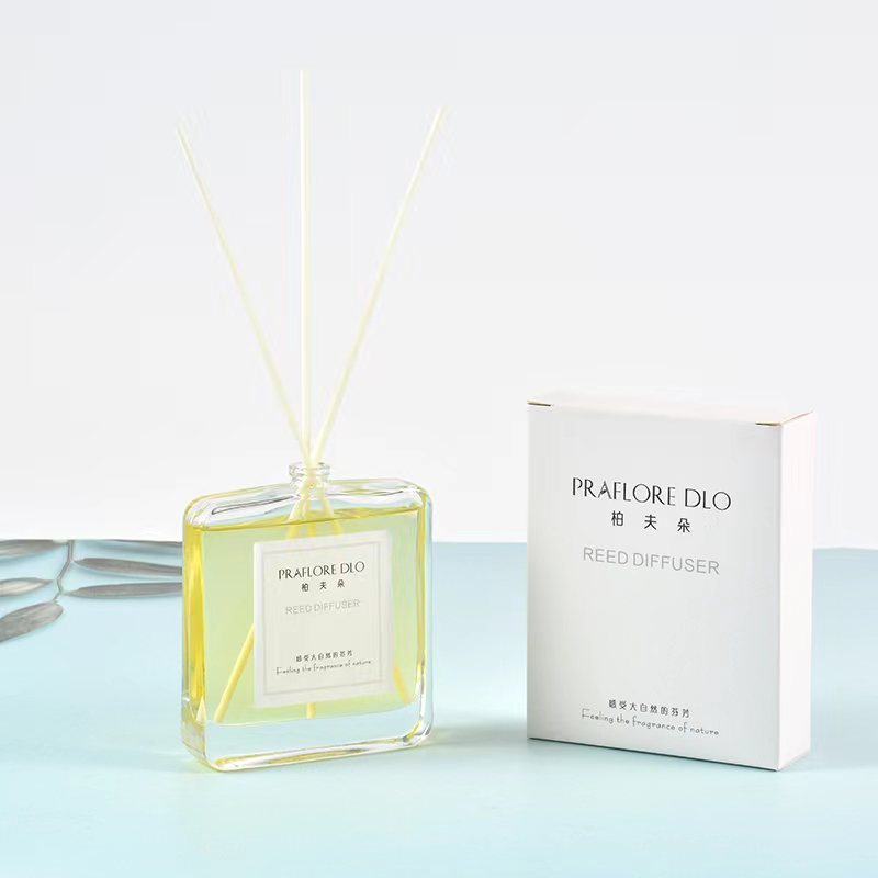 PRAFLORE DLO Wholesale Simple Style Reed Diffuser Bottle and Home Scent 50-1000ml Scented Candle Gift Sets Luxury Reed Diffuser