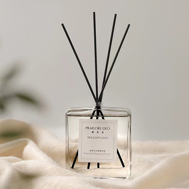 PRAFLORE DLO Wholesale Simple Style Reed Diffuser Bottle and Home Scent 50-1000ml Scented Candle Gift Sets Luxury Reed Diffuser