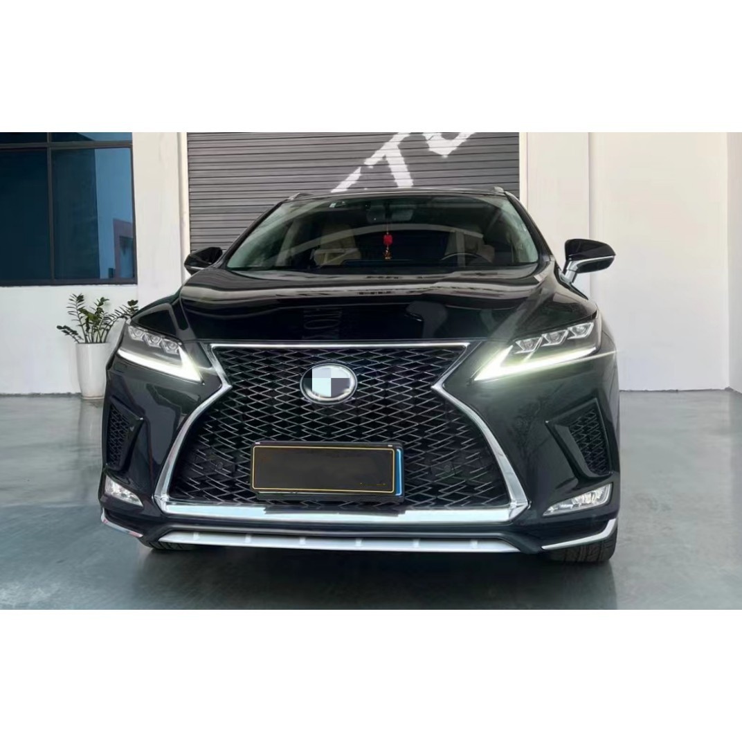 Hot selling car bumper for Lexus RX350 2009-2016 to 2019-2021 body kit with front bumper with grille,headlights