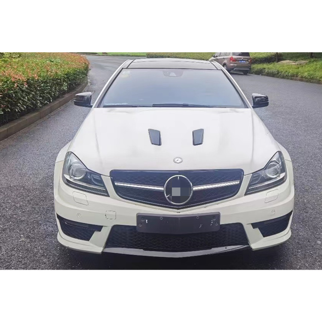 Body Kit Mercedes Benz C CLASS W204 upgrade to c63 front bumper rear bumper hood,fenders,side skirts headlights taillights