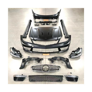 Body Kit Mercedes Benz C CLASS W204 upgrade to c63 front bumper rear bumper hood,fenders,side skirts headlights taillights