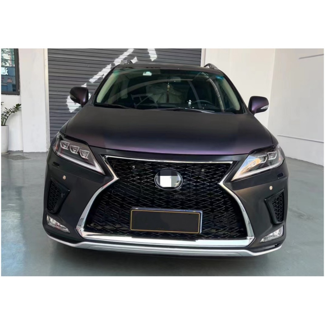 Hot selling car bumper for Lexus RX350 2009-2016 to 2019-2021 body kit with front bumper with grille,headlights