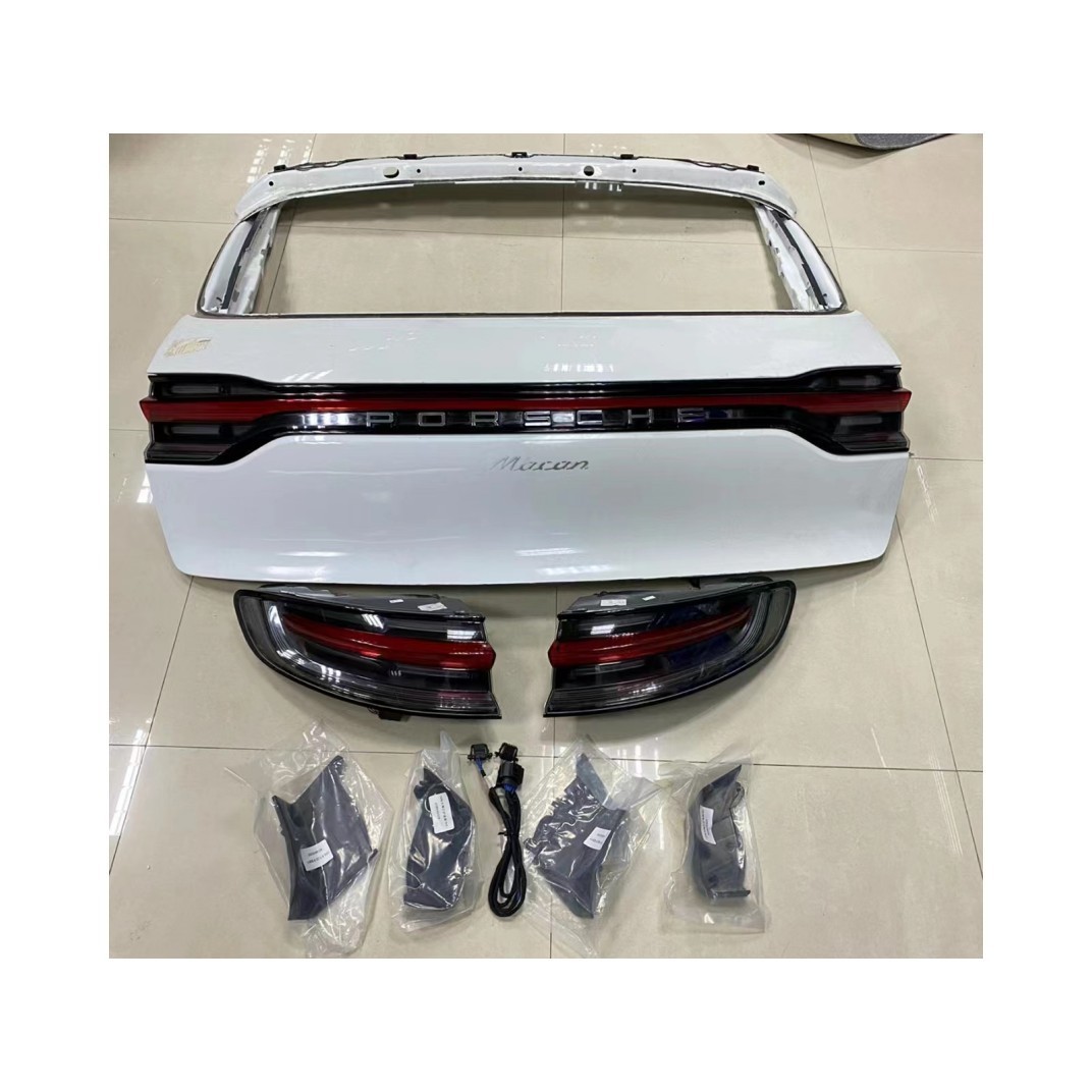 Good quality body kit for Porsche Macan  2014-2017 to 2018-2021 including rear door,taillights old to new