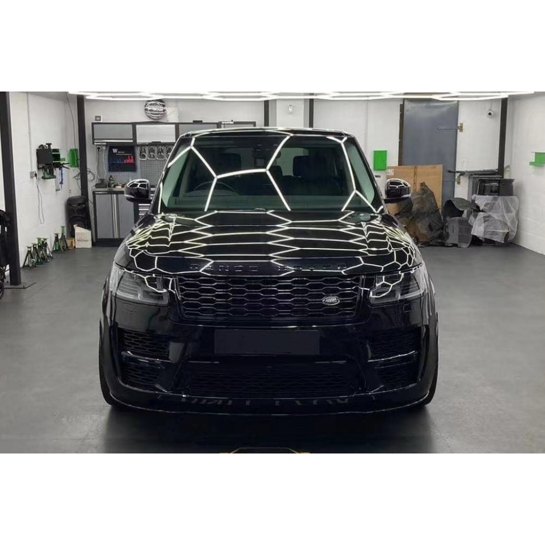 BODY KIT FOR RANGE ROVER VOGUE 2013-2017 AUTO CAR VOGUE SVO INCLUDE FRONT REAR BUMPER GRILLE HEADLIGHTS TAILLIGHTS HOOD FENDER