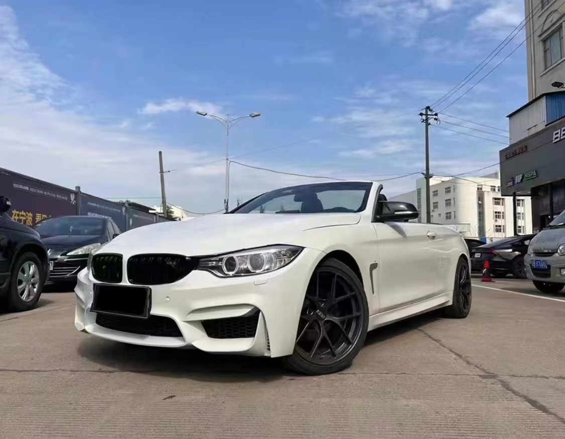 Body kit for BMW 4 Series F32F33F36 modified to M4 front bumper, rear bumper, side skirt, four exhaust large surround