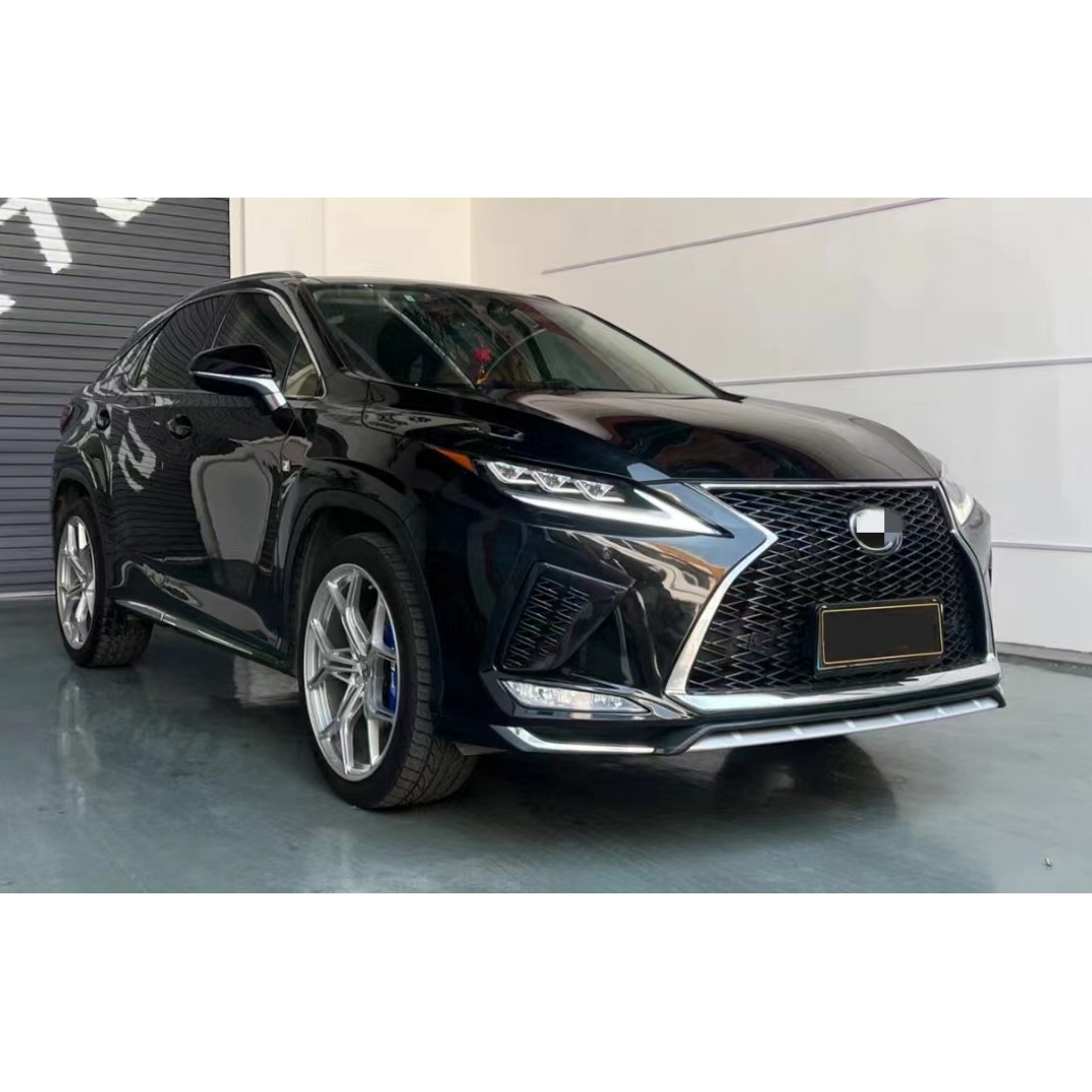 Hot selling car bumper for Lexus RX350 2009-2016 to 2019-2021 body kit with front bumper with grille,headlights