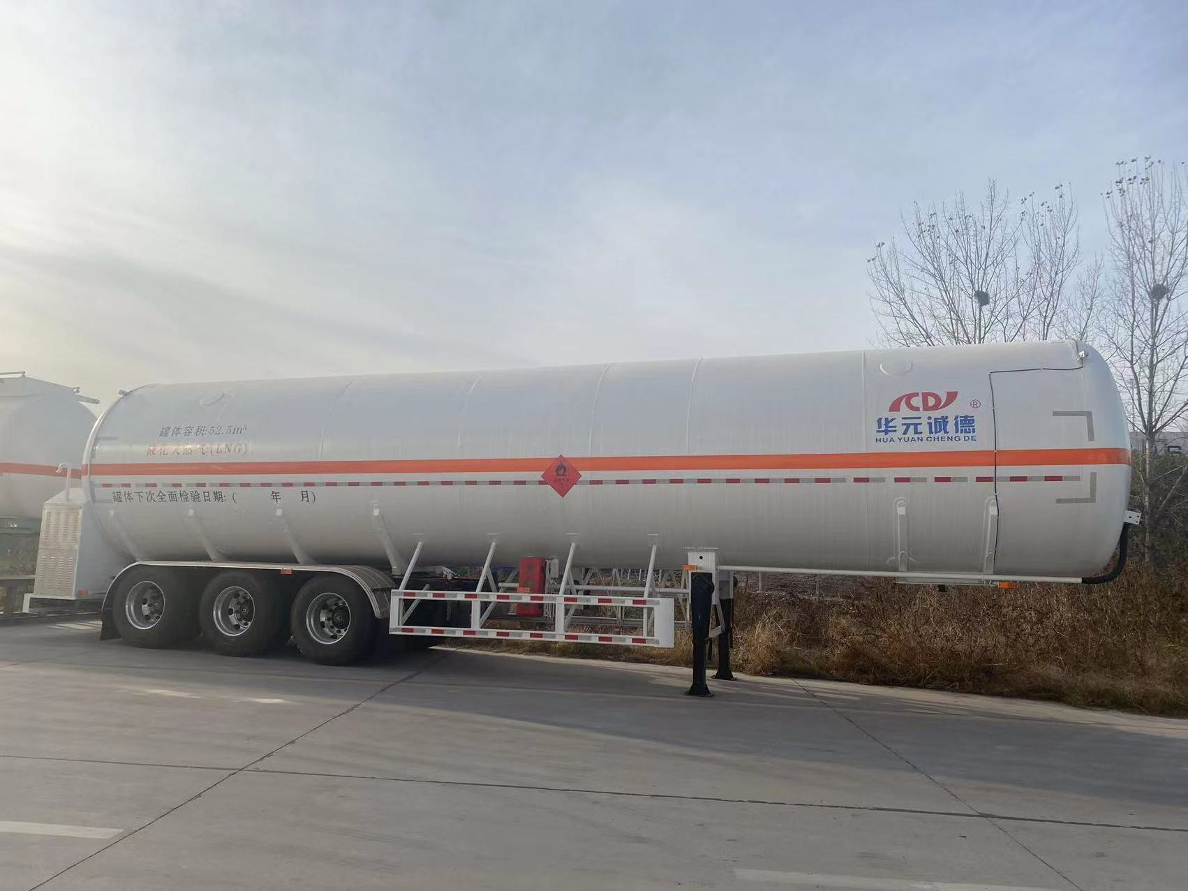 25 Ton Lpg Tanker Semi trailer 50m3 25mt Liquid Lpg Tanker Truck