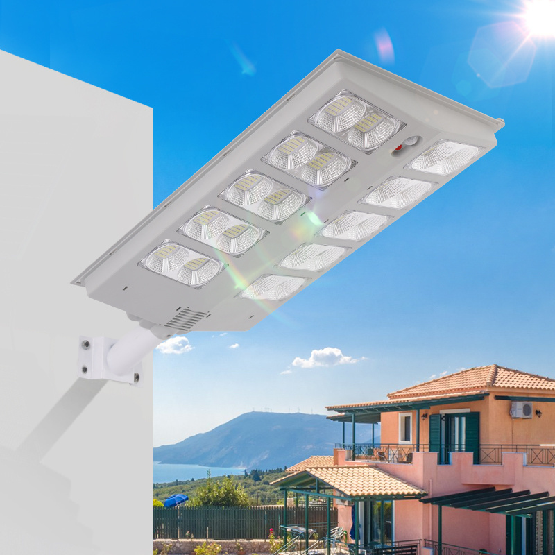 New model IP67 300W 400W 500W  outdoor led solar street light Waterproof with sensor remote control