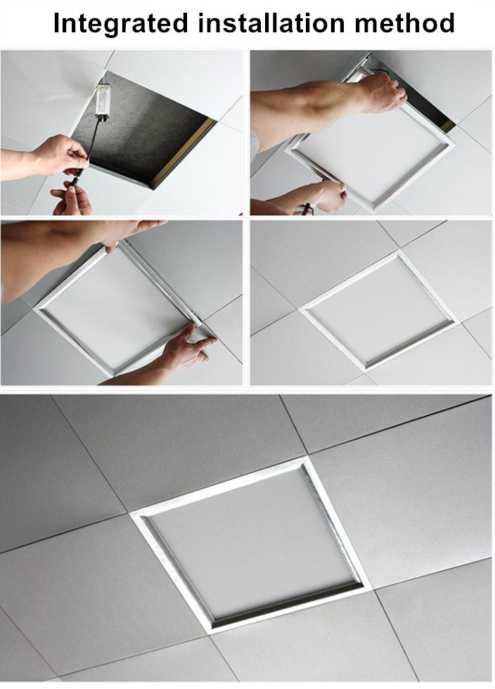 led panel 64W Surface Mounted commercial panel light 130lm/w 62x62 60x60 600x600 620x620 square led panel light