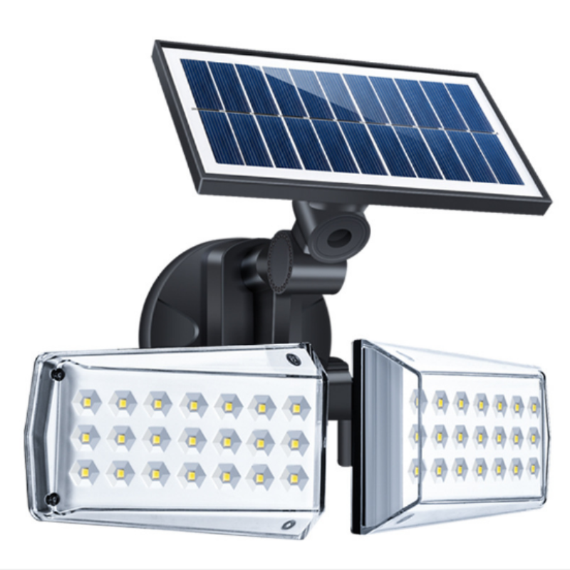 Waterproof IP65 outdoor led solar powered wall light with Intelligent remote sensor wireless