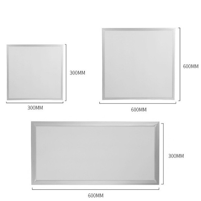 60w 600*600mm recessed suspending square flat led panel lighting led light 600x600 300x1200 600x1200 led panel lamp