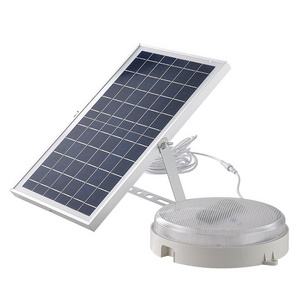 Solar Powered Ceiling Light Fixtures 20W 40W 60W Surface Mounted Round Led acrylic Ceiling Light