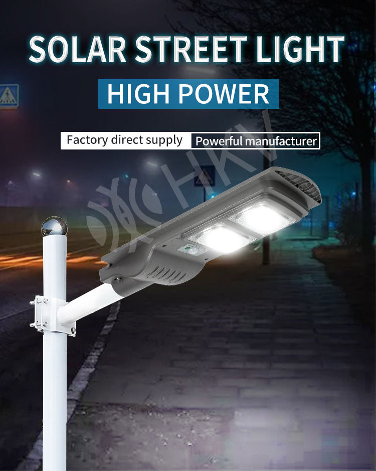 integrated solar led street lights 150 wall in one led solar street light battery powered motion sensor led light