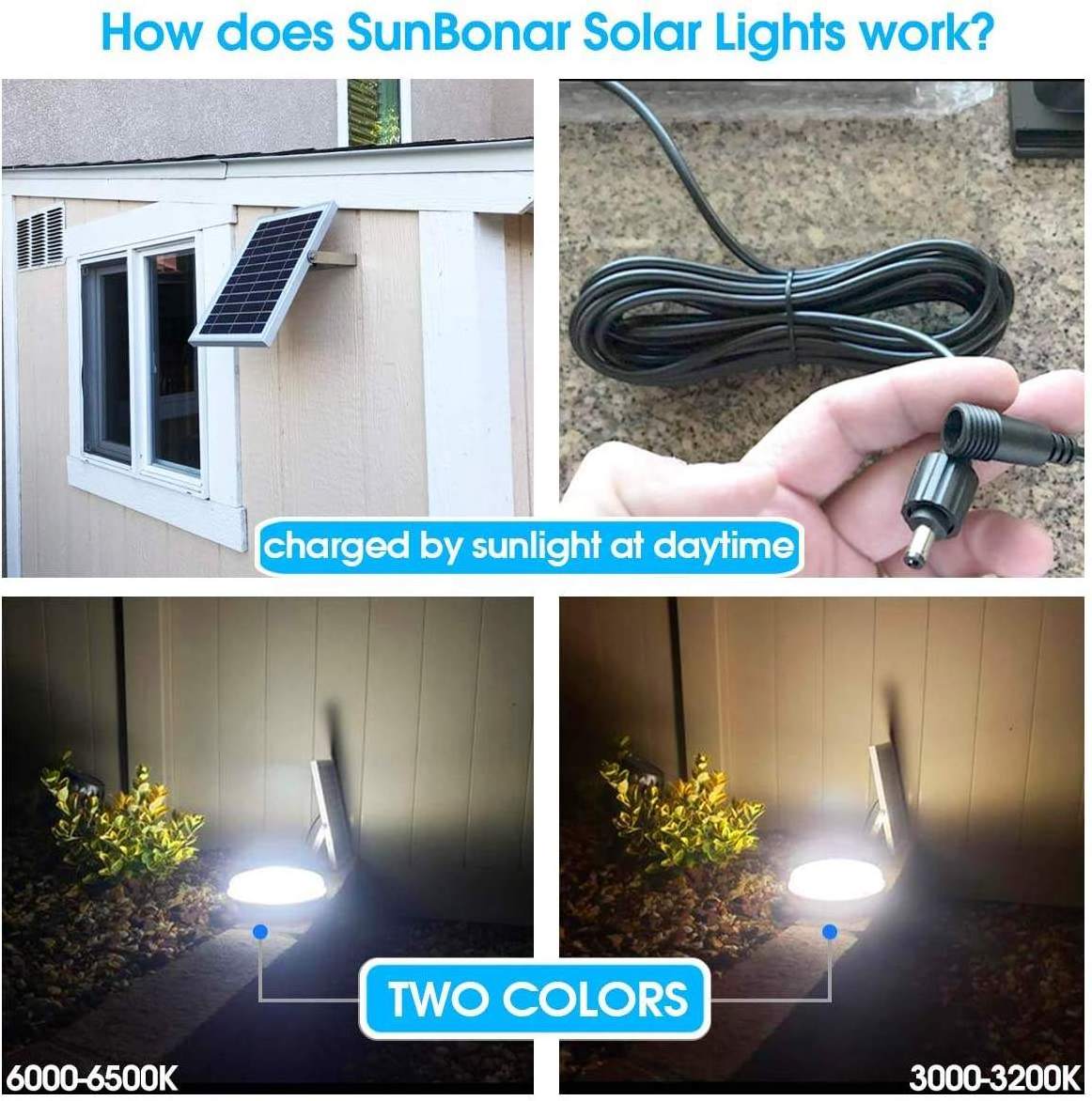 10 20 30 50 100 150 200 300W Remote Control Solar Indoor Ceiling Light Home