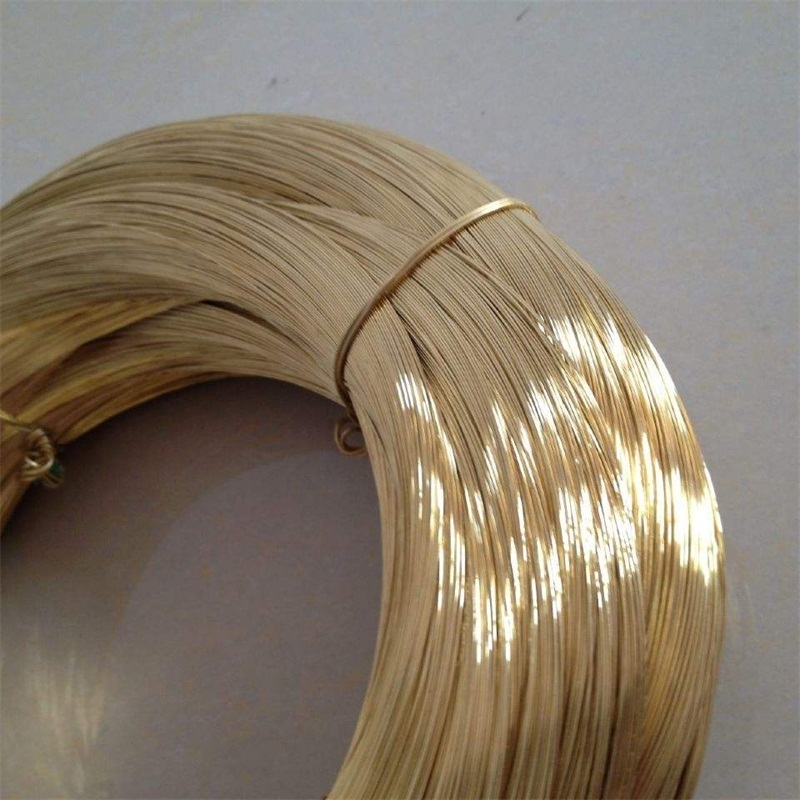 Factory Silver-coated Annealed Round Copper Wire Brass copper Alloy High Purity 99.99%  Copper  Wire Scrap In China