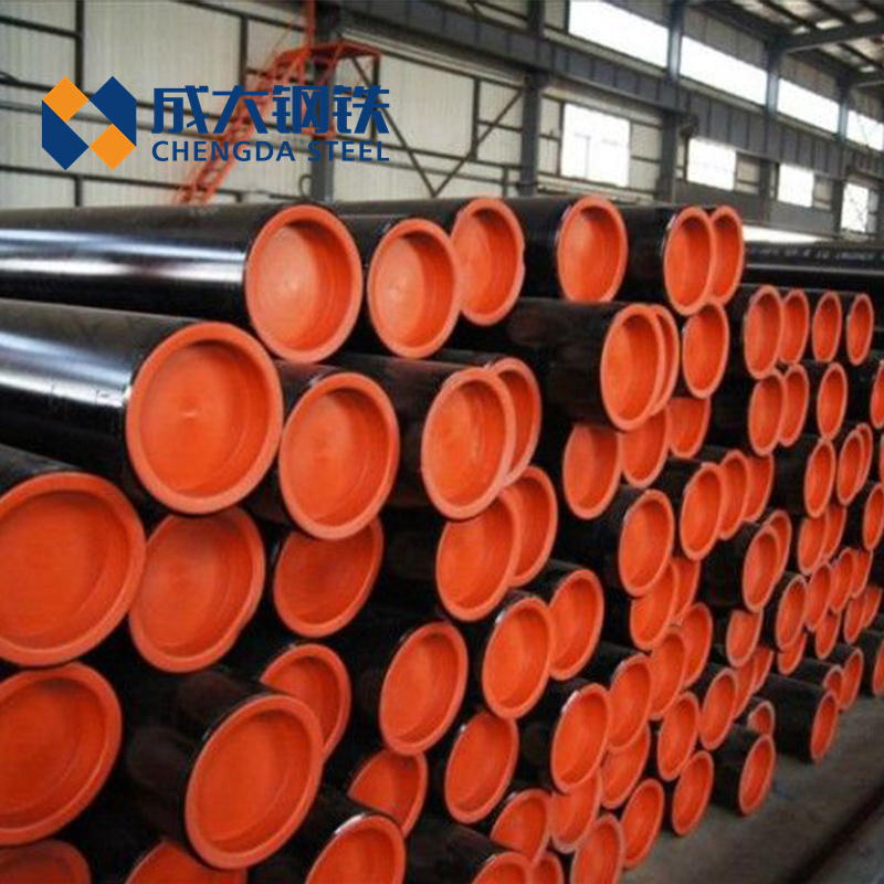 ASTM  Oil pipeline Seamless Steel pipe  Round Hot Rolled Carbon Steel  tube