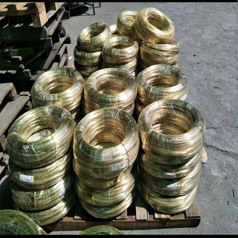 Factory Silver-coated Annealed Round Copper Wire Brass copper Alloy High Purity 99.99%  Copper  Wire Scrap In China