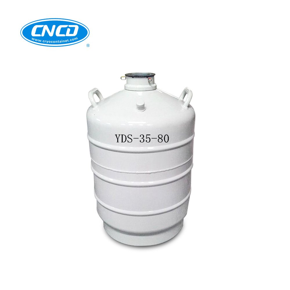 YDS-35 used liquid nitrogen tanks for sale/mve equivalent liquid nitrogen tanks/semen storage tanks and vapor shippers