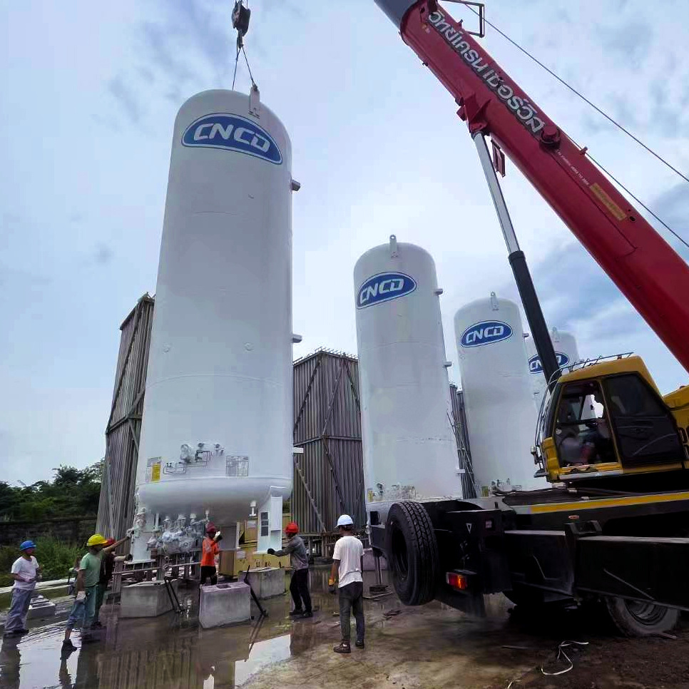 20Kl 8Bar Cryogenic Lng Tank Natural Gas Storage Tanks For Sale