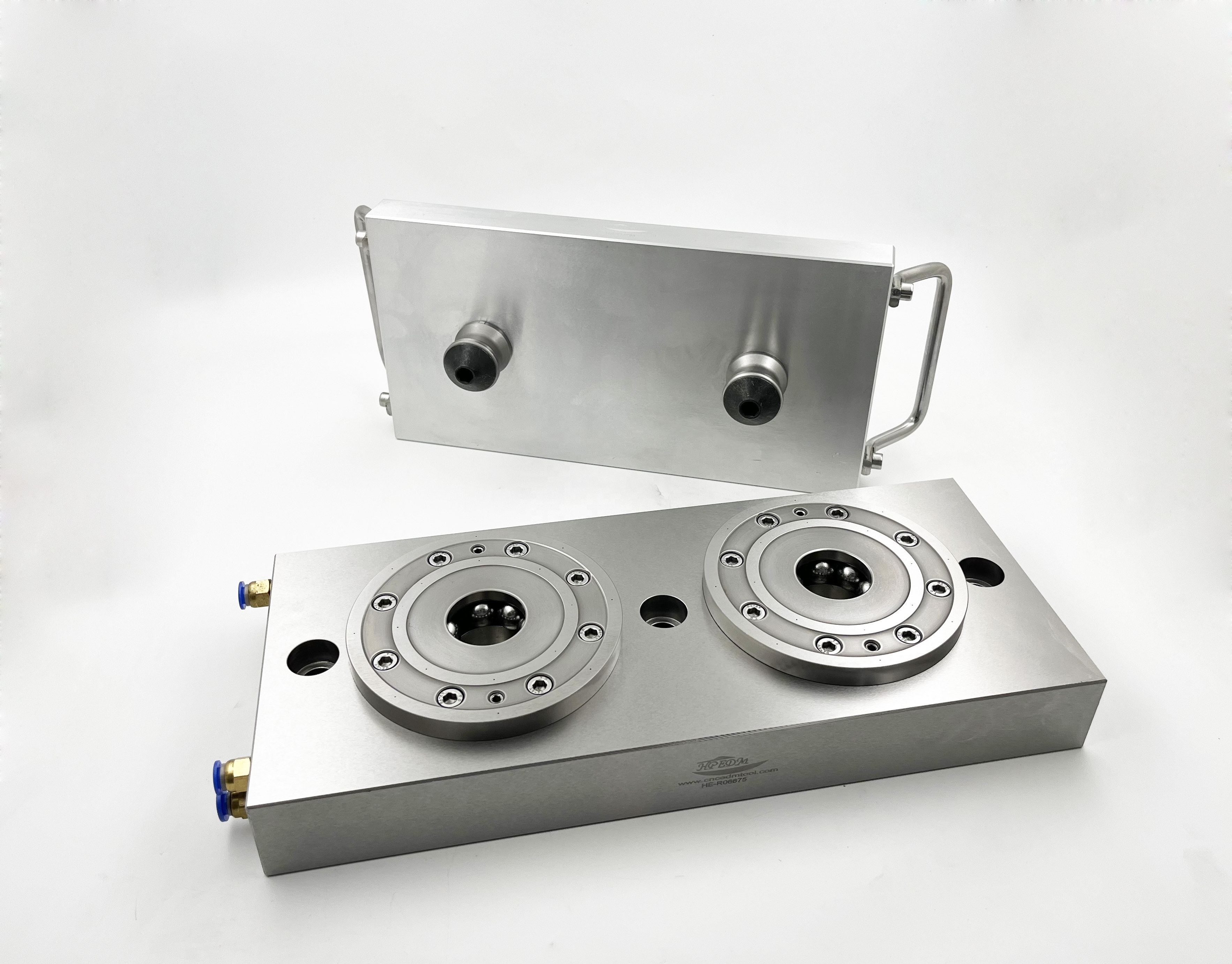 HPEDM CNC machine center zero point clamping system Two centering aluminum base plate for zero point chuck