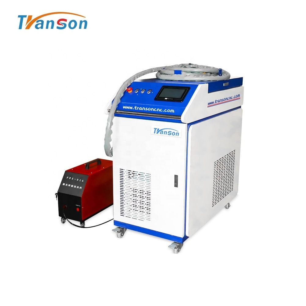 Transon  Handheld Fiber Laser Welding Machine 1500w 2KW 3KW Metal Rust Laser Cleaning Machine Price