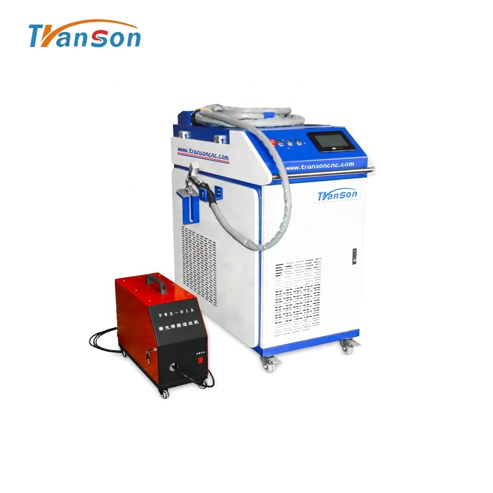 Transon  Handheld Fiber Laser Welding Machine 1500w 2KW 3KW Metal Rust Laser Cleaning Machine Price