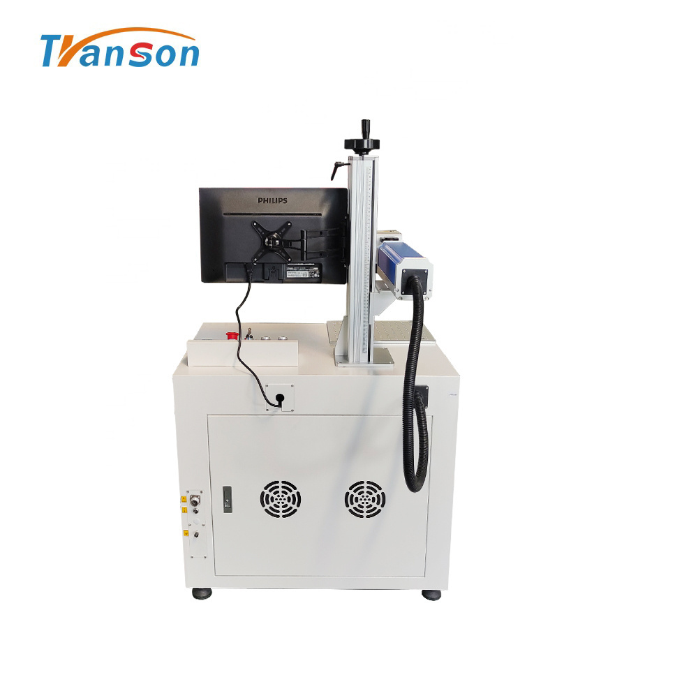 Fiber Laser Printing Marking Machine On Metal PE PVC ID Card Brass Jewellery Plastic Printing For Tools Bird Rings Keyboard