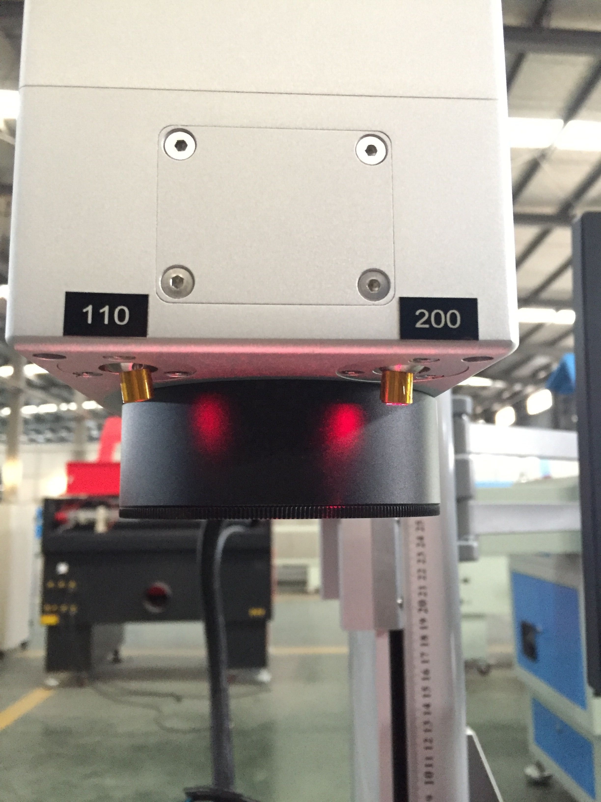 Sino Galvo SG7110 Fiber  Laser Galvanometer Scan Head With K9 Mirror SiO2 Mirror For Laser Marking Machine