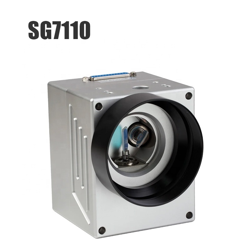 Sino Galvo SG7110 Fiber  Laser Galvanometer Scan Head With K9 Mirror SiO2 Mirror For Laser Marking Machine