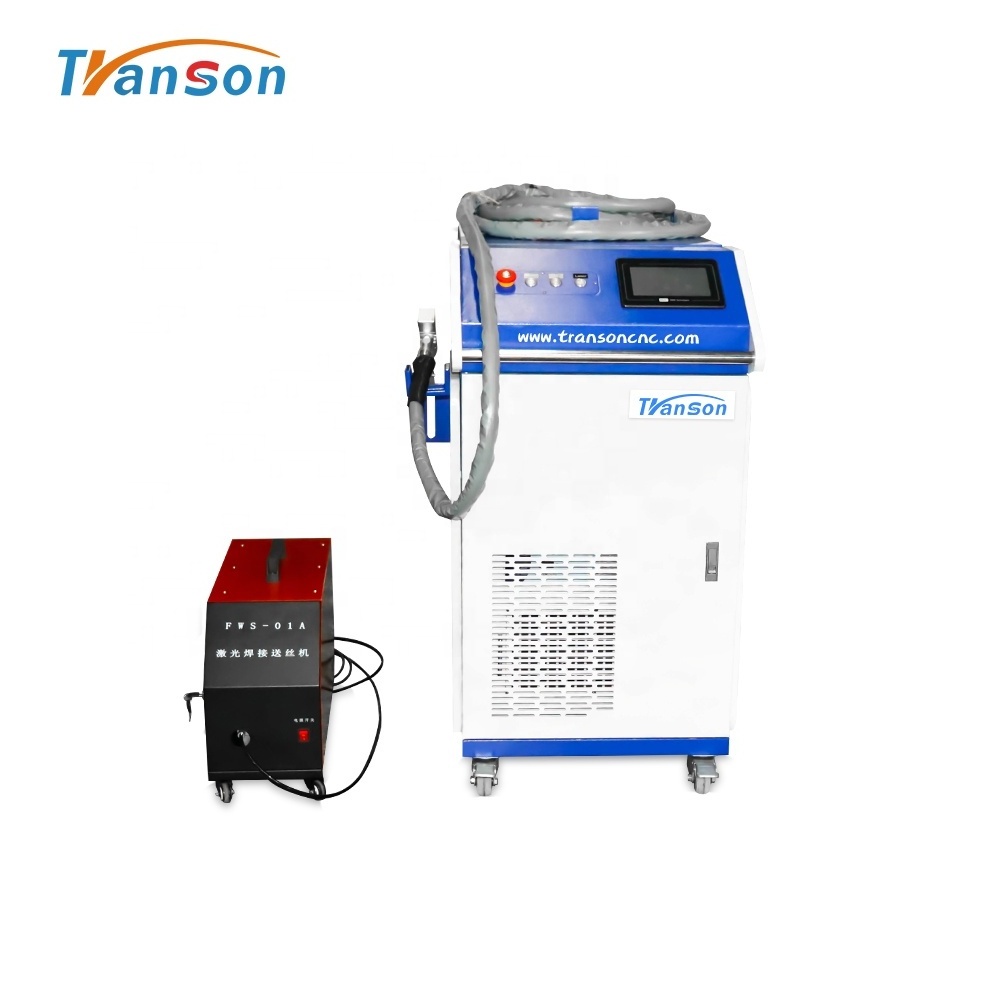 Transon  Handheld Fiber Laser Welding Machine 1500w 2KW 3KW Metal Rust Laser Cleaning Machine Price